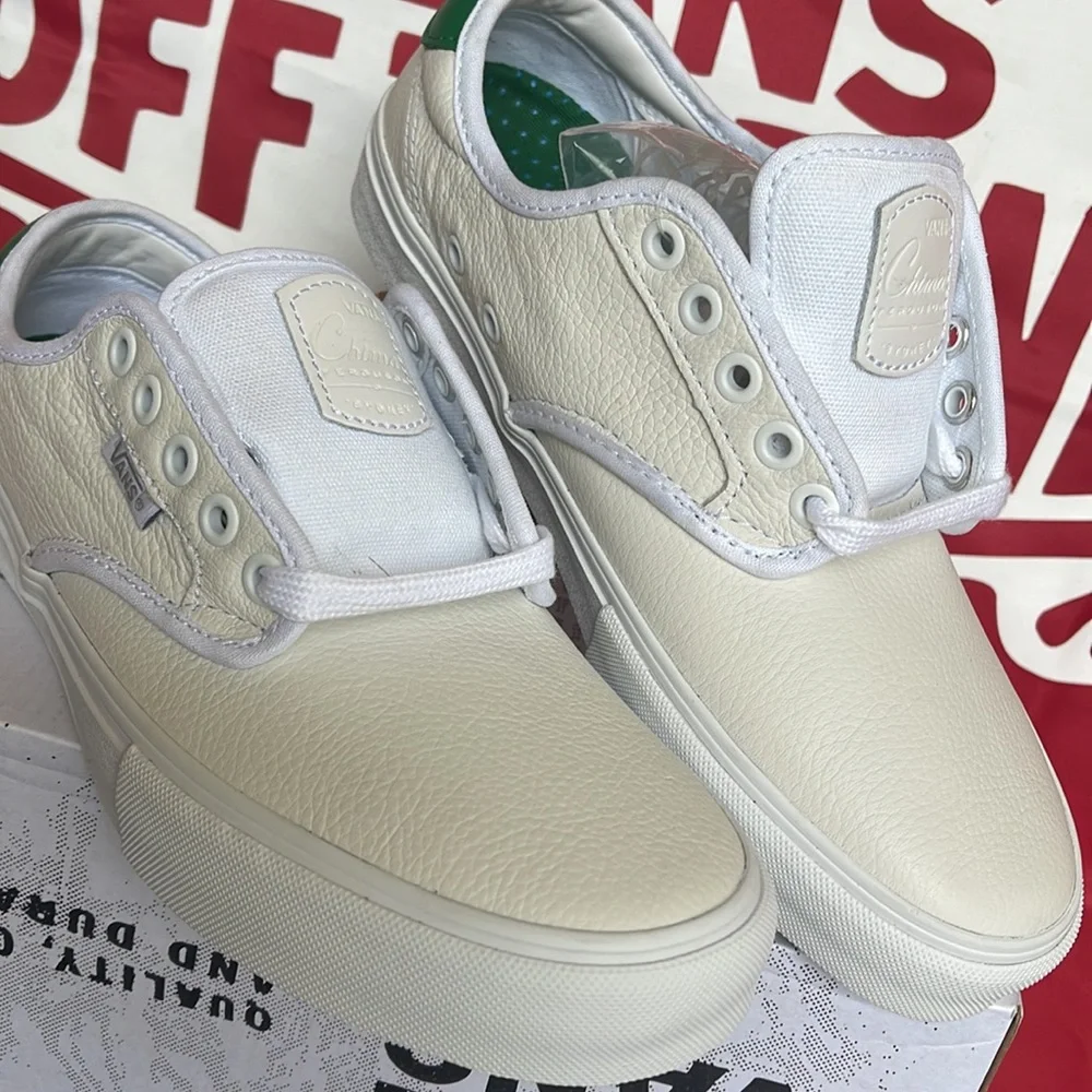 Vans Chima Ferguson (Sport Vtg) White/Green VNOA5JIH9BL. WMNS sneakers